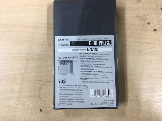 Videobanden sony e-30 pro-xa (10x_ - afbeelding 2 van  3