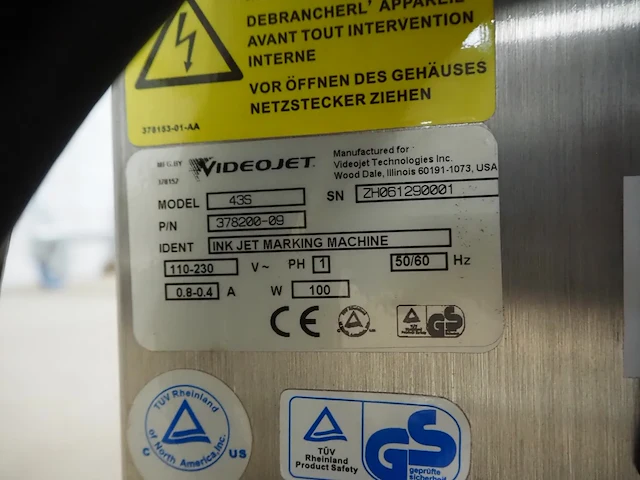 Videojet - afbeelding 9 van  9