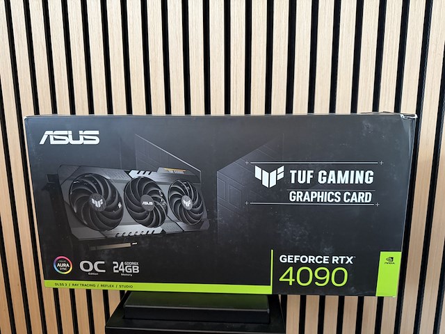 Videokaart, asus, tuf gaming geforce rtx 4090 10 - afbeelding 1 van  7