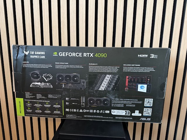 Videokaart, asus, tuf gaming geforce rtx 4090 10 - afbeelding 2 van  7