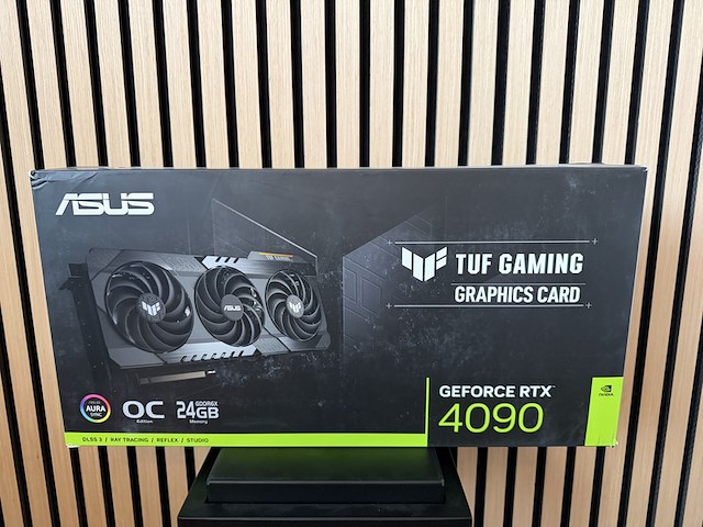 Videokaart, asus, tuf gaming geforce rtx 4090 9 - afbeelding 1 van  8