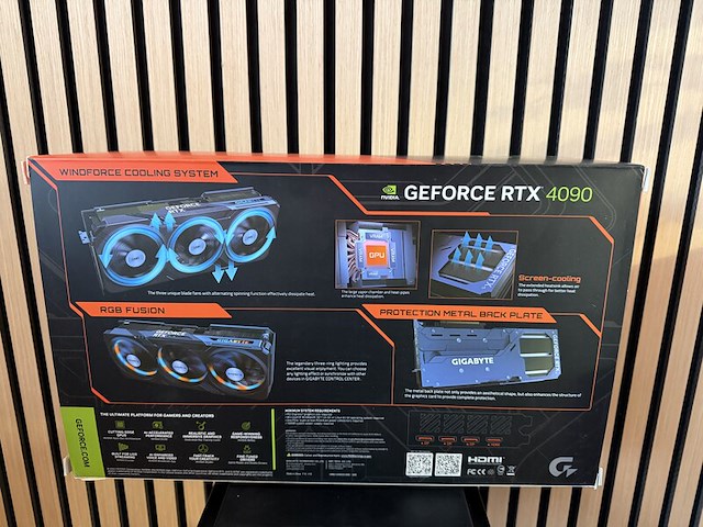 Videokaart, gigabyte, geforce rtx 4090 12 - afbeelding 2 van  9