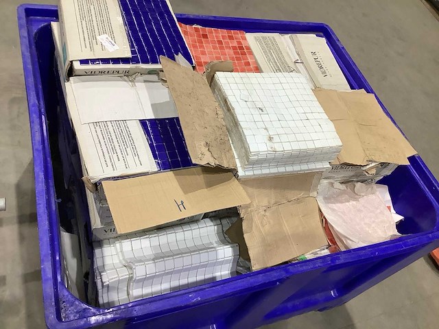 Vidrepur - partij mozaïek tegels - afbeelding 1 van  4