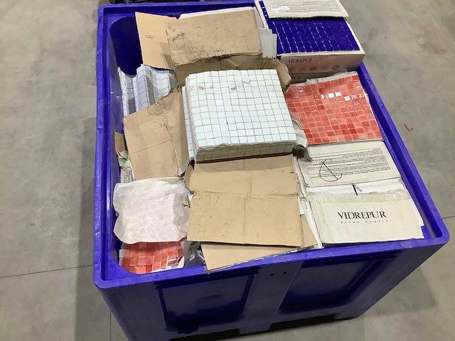 Vidrepur - partij mozaïek tegels - afbeelding 1 van  5
