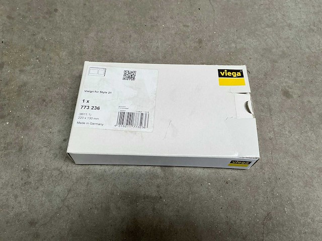 Viega - visign for style 21 - bedieningsplaat - afbeelding 1 van  1