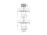 Viega advantix 150mm 557 188 vloerafvoer - afbeelding 2 van  4