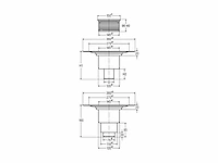 Viega advantix 150mm 557 188 vloerafvoer - afbeelding 2 van  4