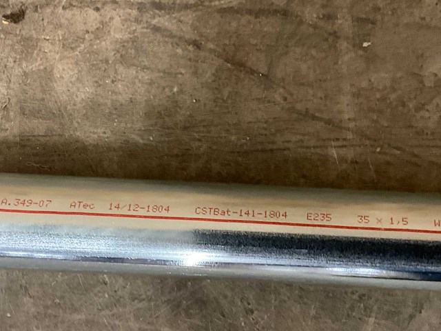 Viega cv-buis dunwandig 35x1,5mm staal/verzinkt 3000mm (5x) - afbeelding 4 van  5
