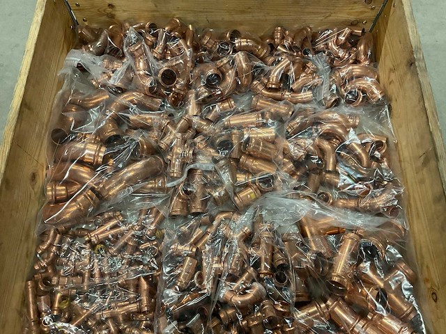 Viega partij koperen persfittingen - afbeelding 3 van  3