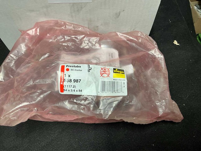 Viega prestabo t-stuk 558987 persfitting (16x) - afbeelding 2 van  2