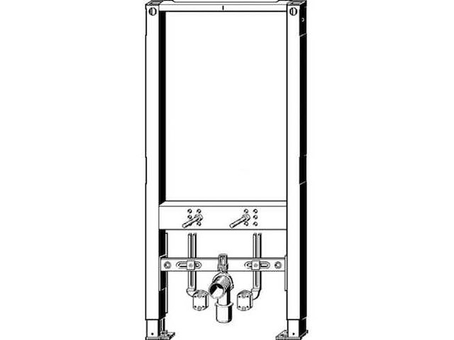 Viega prevista dry bidet-element 1120x500 - afbeelding 2 van  5