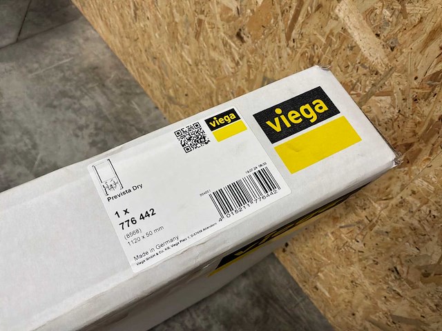 Viega prevista dry bidet-element 1120x500 - afbeelding 5 van  5