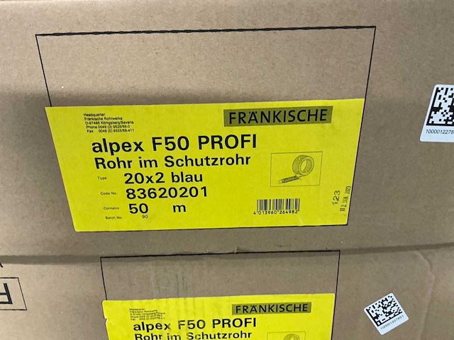 Viega/alpex/rehau flexibele slang 12/20/25mm - afbeelding 6 van  7