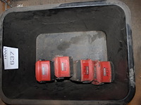 Vier accu's hilti b22 5.2. - afbeelding 2 van  2