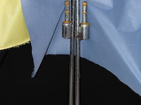 Vier beachvlaggen 75 x 200 cm. let op: voeten ontbreken. - afbeelding 3 van  3