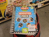 Vier boosterpacks marbel racetrax. - afbeelding 1 van  2