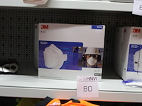 Vier dozen 3m stofmaskers type ffp2. 10 stuks per doos - afbeelding 1 van  2