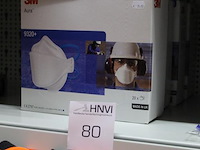 Vier dozen 3m stofmaskers type ffp2. 10 stuks per doos - afbeelding 2 van  2