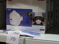 Vier dozen 3m stofmaskers type ffp3. 10 stuks per doos - afbeelding 2 van  2