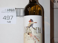 Vier dozen droge witte wijn carabinera. 24 flessen. - afbeelding 2 van  2