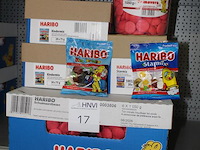 Vier dozen haribo w.o. kindermix, starmix en schuimaardbeien. tht 06-08-2026. - afbeelding 2 van  2
