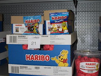 Vier dozen haribo w.o. kindermix, starmix, kikkers en schuimaardbeien. tht 06-08-2026. - afbeelding 2 van  2