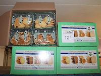 Vier dozen koekjesmelange hoppe. ca. 178 stuks per doos. tht 28-10-2026. - afbeelding 1 van  2