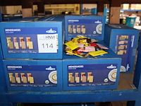 Vier dozen met koekjes mengelmoes. 150 stuks per doos. tht 8/11-2026. - afbeelding 1 van  3