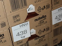 Vier dozen nutella biscuits. 112 stuks. tht 12-2025. - afbeelding 2 van  3