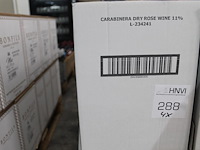 Vier dozen rosé wijn carabinera. 24 flessen. - afbeelding 1 van  3