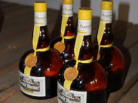 Vier flessen grand marnier. - afbeelding 2 van  2