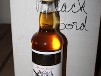 Vier flessen whisky black sword. - afbeelding 2 van  2