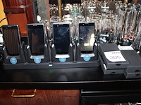 Vier handheld kassasystemen sunmi model p2 lite se t6810 met laadstation. - afbeelding 1 van  3