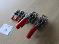 Vier klemmen destaco in 2 afmetingen. - afbeelding 2 van  3