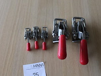 Vier klemmen destaco in 2 afmetingen. - afbeelding 3 van  3