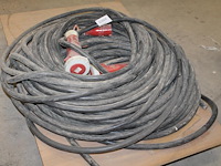 Vier krachtstroomverlengkabels 5 x 10 mm2. - afbeelding 3 van  3