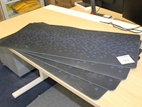 Vier muismatten 90 x 40 cm. - afbeelding 2 van  2