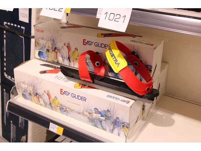 Vier ombindschaatsen zandstra easy glider. - afbeelding 2 van  2