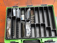 Vier organisers met tappen en spiraalboren. - afbeelding 4 van  5