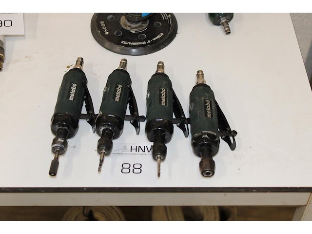 Vier pneumatische boormachines metabo. - afbeelding 1 van  2