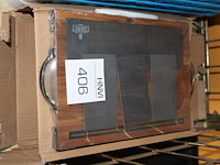 Vier proefplankjes cornet afm. 30 x 22 cm. - afbeelding 2 van  2