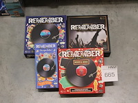 Vier remember the music spellen in diverse uitvoeringen. - afbeelding 1 van  1