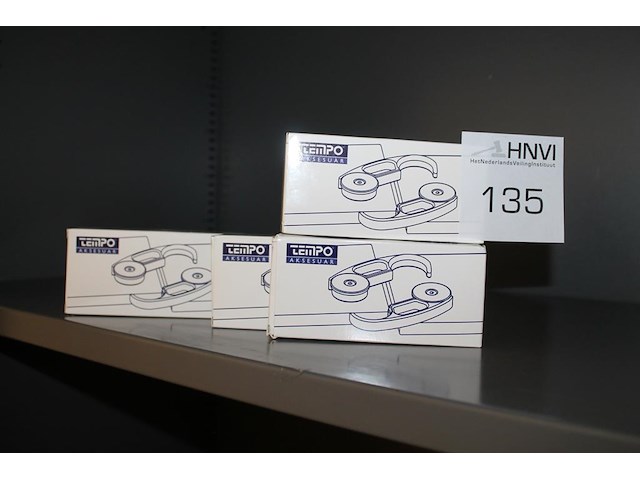 Vier sets tafelverbinders tempo. - afbeelding 1 van  2