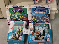 Vier spellen smartgames w.o. breakout en geniussquare.