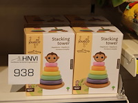 Vier stapeltorens joueco. - afbeelding 1 van  1