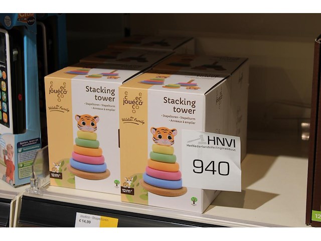 Vier stapeltorens joueco. - afbeelding 1 van  1