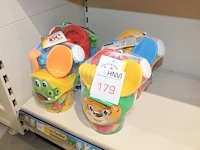 Vier strandspeelsetjes