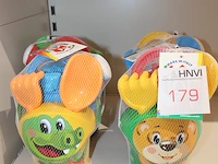 Vier strandspeelsetjes - afbeelding 2 van  2