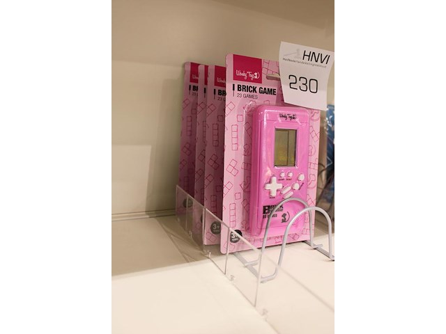 Vier stuks brick game wonky toys 23 games. - afbeelding 2 van  2