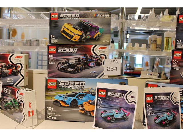 Vier verpakkingen lego speed champions. - afbeelding 1 van  2